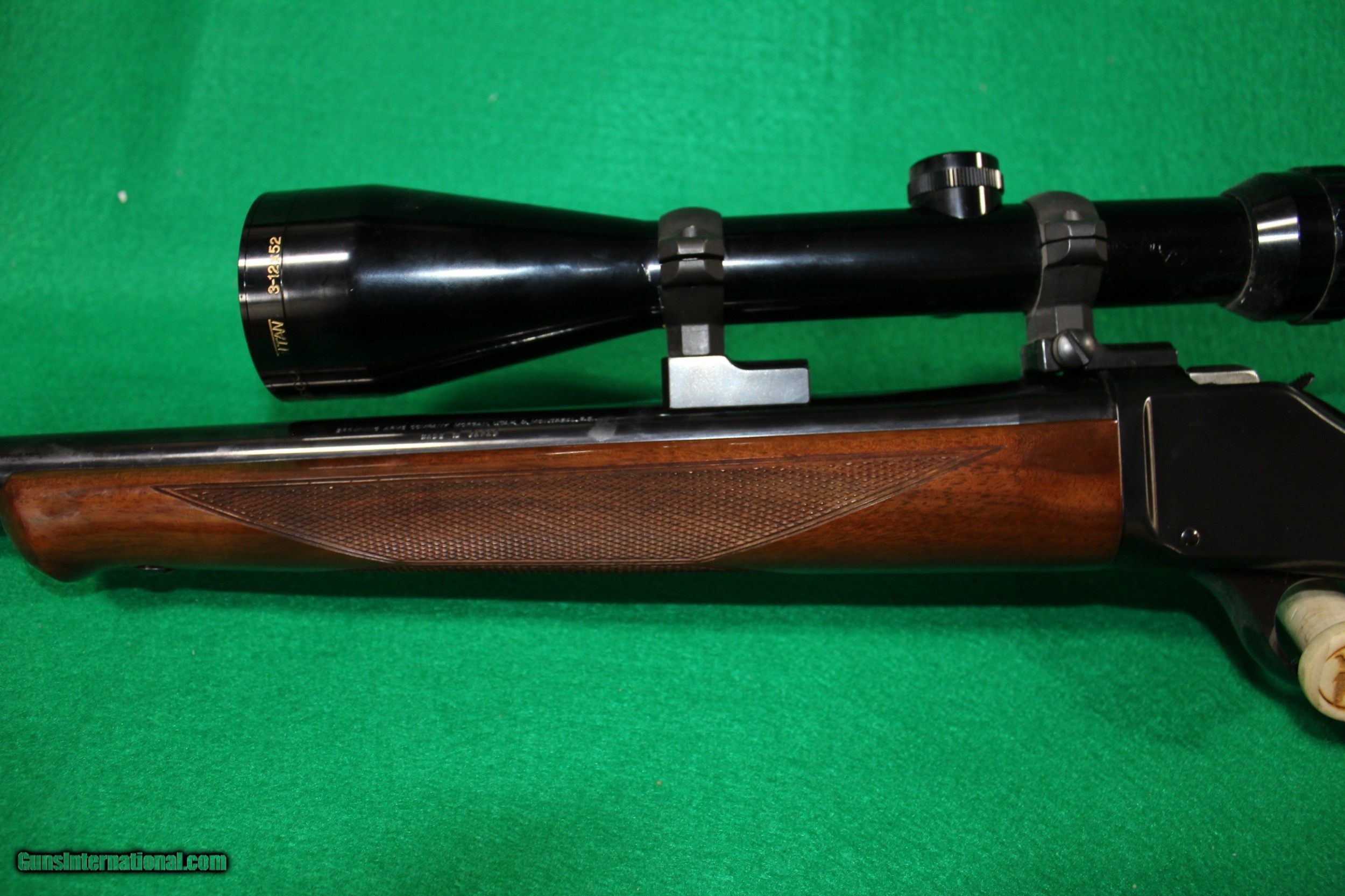 Browning B-78 Single Shot 30-06 Rifle With 3-12x52 Scope For Sale