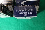 Small Lot Of .45 GAP Law Enforcement Ammo - 3 of 3