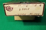 Colt Diamondback .22LR 6 Inch Barrel New In Box - 6 of 6