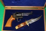 Smith & Wesson Texas Ranger Commemorative 19-3 With Bowie New In Box - 1 of 8