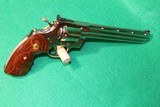 Colt Python .357 Magnum 8 Inch Barrel Nickel Finish
MFG Date: 1981 - 6 of 7