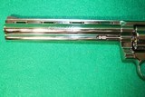 Colt Python .357 Magnum 8 Inch Barrel Nickel Finish
MFG Date: 1981 - 5 of 7