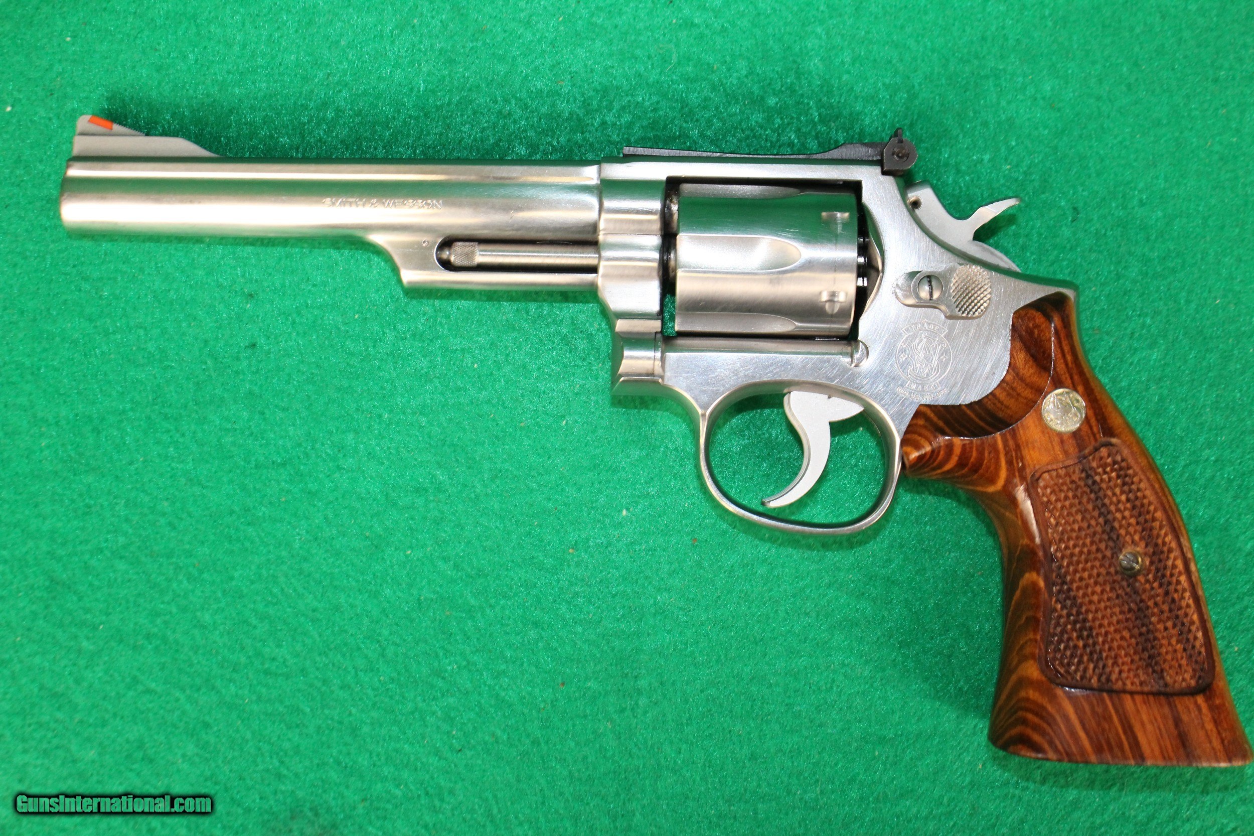 Smith And Wesson Model 66 2 Stainless 357 Magnum Revolver For Sale 