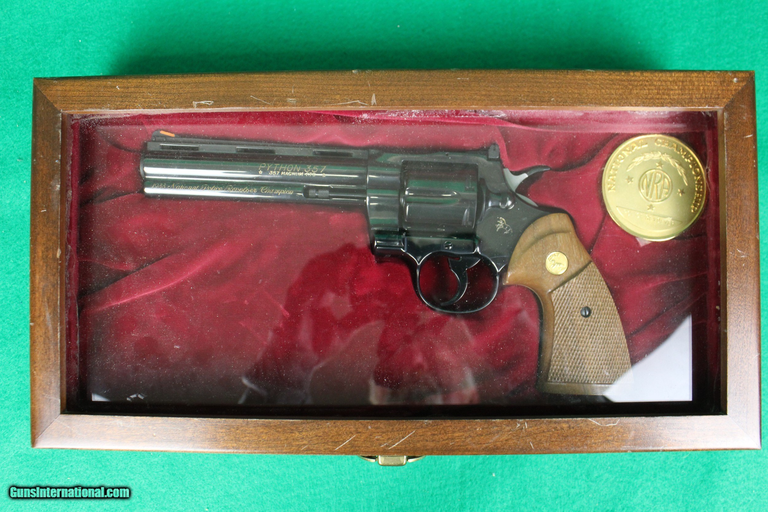 Colt Python In NRA Presentation Case for sale