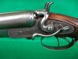J. Manton Antique English Double Barrel Shotgun