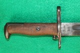 Springfield Armory M1905 WWI 16 Inch Bayonet W/ Leather Scabbard Dated 1918 - 6 of 11