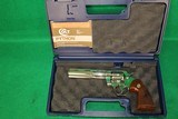Colt Python Nickel 6" 1980 MFG 357 Magnum W/ Box - 1 of 11