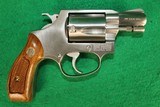 Smith & Wesson Model 60 (No Dash) Stainless 2" .38 SPL Revolver - 2 of 6