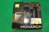 Nikon 8x30 Monarch 7 Water Proof Roof Prism Binocular New - 1 of 4