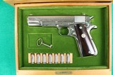 Colt 1911 WWII Pacific Theater Commemorative .45 ACP In Wood Case - 2 of 5