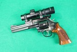 Smith & Wesson Model 586-3 .357 Magnum Revolver With Scope And Holster - 1 of 5