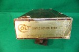 Colt Single Action Army 3rd Gen Factory Nickel 45 Colt 7.5" Mint In Box - 3 of 3