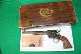 Colt Single Action Army 3rd Gen Factory Nickel 45 Colt 7.5" Mint In Box - 1 of 3
