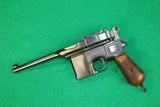 Mauser C96 Broomhandle 7.63X25MM German Pistol