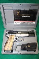 Browning Hi-Power Two-Tone 9MM Pistol In Box - 1 of 3