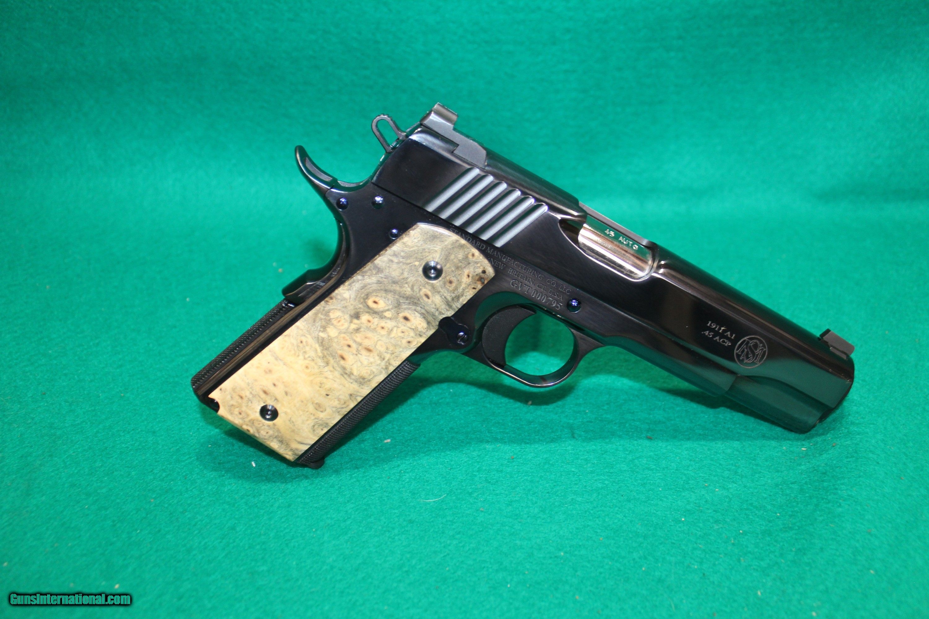 Standard Manufacturing Co. 1911 Blued 7 RD 45 ACP 5" Pistol for sale