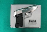 Walther PPK .380 ACP Stainless Semi-Auto Pistol - 2 of 3