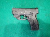 Springfield Armory XD-S 3.3? 9MM Pistol W/ Laser - 2 of 3