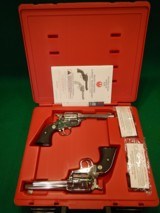 ruger pair of sass new vaquero single action revolvers .45 lc nib