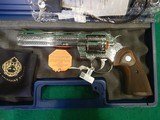 Colt Custom Engraved Python 357 Magnum 6