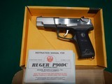 Ruger KP90DC 45 ACP Semi Auto Pistol In Box