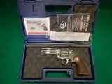 Colt Engraved Python .357 MAG 4.25" Stainless Revolver New In Box