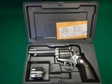 Ruger New Model Blackhawk 45LC / 45APC Convertible Stainless Revolver - 1 of 5
