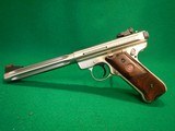 Ruger MK III .22LR Stainless Pistol 7