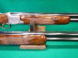 Browning Belgium Diana Grade Superposed 12 Gauge Shotgun Custom Hand Engraved W/ Extra Barrel Set - 5 of 17