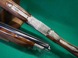 Browning Belgium Diana Grade Superposed 12 Gauge Shotgun Custom Hand Engraved W/ Extra Barrel Set - 16 of 17