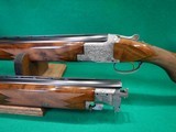 Browning Belgium Diana Grade Superposed 12 Gauge Shotgun Custom Hand Engraved W/ Extra Barrel Set - 11 of 17