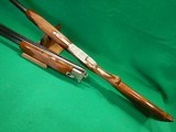 Browning Belgium Diana Grade Superposed 12 Gauge Shotgun Custom Hand Engraved W/ Extra Barrel Set - 15 of 17