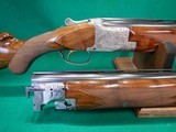 Browning Belgium Diana Grade Superposed 12 Gauge Shotgun Custom Hand Engraved W/ Extra Barrel Set - 4 of 17