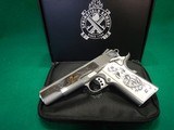 Springfield Armory 1911 Garrison Patriot Engraved .45ACP 5in 7+1 New!