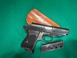Walther Pre-War PPK 7.65 Caliber Pistol
