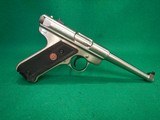 Ruger MK III Stainless .22 LR Pistol New In Box