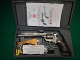 Ruger New Model Single-Six Convertible 22 LR/ 22 WMR Revolver In Box - 1 of 5