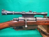 Italian Carcano 6.5X52 Short Rifle W/ Scope - 3 of 8