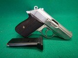 Walther PPK .380 ACP Stainless Pistol - 1 of 2