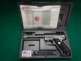 Ruger Mark II TargetStainless.22 LR Pistol - 1 of 4