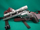 Ruger New Model Super Blackhawk .44 Magnum Stainless Revolver W/ Scope - 4 of 5