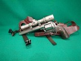 Ruger New Model Super Blackhawk .44 Magnum Stainless Revolver W/ Scope - 3 of 5