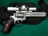 Ruger GP100 .357 Magnum Stainless Revolver W/ Scope - 4 of 4