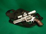 Ruger GP100 .357 Magnum Stainless Revolver W/ Scope - 1 of 4