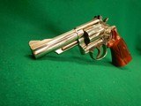 Smith & Wesson Model 19-4 .357 Magnum Factory Nickel Revolver - 5 of 5