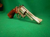 Smith & Wesson Model 19-4 .357 Magnum Factory Nickel Revolver - 3 of 5