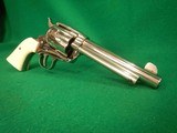 Ruger Vaquero .45 Cal. Factory Nickel Revolver - 2 of 5