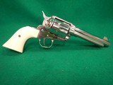 Ruger Vaquero .45 Cal. Factory Nickel Revolver