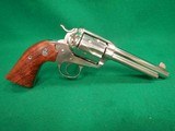 Ruger Vaquero Factory Nickel 45 Cal. Revolver