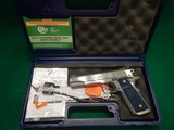 Colt Gold Cup Trophy .38 Super Stainless Pistol 05073XE New In Box - 1 of 3